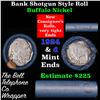 Image 1 : Buffalo Nickel Shotgun Roll in Old Bank Style 'Bell Telephone'  Wrapper 1924 & d Mint Ends
