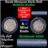 Image 1 : Buffalo Nickel Shotgun Roll in Old Bank Style 'Bell Telephone'  Wrapper 1920 & d Mint Ends