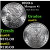 Image 1 : 1890-s Morgan Dollar $1 Grades Select+ Unc