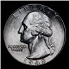 Image 2 : 1948-d Washington Quarter 25c Grades Choice+ Unc