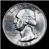 Image 2 : 1941-d Washington Quarter 25c Grades GEM++ Unc