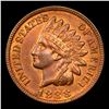 Image 2 : ***Auction Highlight*** 1888 Indian Cent 1c Graded ms64+ rb BY SEGS (fc)