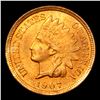 Image 2 : ***Auction Highlight*** 1907 Indian Cent 1c Graded ms65+ rd BY SEGS (fc)