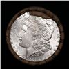 Image 2 : ***Auction Highlight***  AU/BU Slider Brinks Shotgun Morgan $1 Roll 1883 & p Ends Virtually UNC (fc)