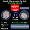 Image 1 : Buffalo Nickel Shotgun Roll in Old Bank Style 'Bell Telephone'  Wrapper 1920 & d Mint Ends