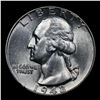 Image 2 : 1948-d Washington Quarter 25c Grades Choice+ Unc