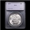 Image 4 : ***Auction Highlight*** 1880-o Morgan Dollar $1 Graded ms63+ BY SEGS (fc)