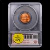 Image 5 : ***Auction Highlight*** 1962-p Lincoln Cent Near TOP POP! 1c Graded ms67+ rd BY SEGS (fc)