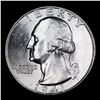 Image 2 : 1941-p Washington Quarter 25c Grades GEM Unc