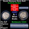 Image 1 : Buffalo Nickel Shotgun Roll in Old Bank Style 'Bell Telephone'  Wrapper 1927 & d Mint Ends