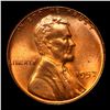 Image 2 : ***Auction Highlight*** 1957-p Lincoln Cent Near TOP POP! 1c Graded ms67 rd BY SEGS (fc)