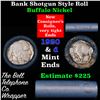 Image 1 : Buffalo Nickel Shotgun Roll in Old Bank Style 'Bell Telephone'  Wrapper 1920 & d Mint Ends