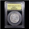 Image 4 : ***Auction Highlight*** 1877-s Seated Half Dollar 50c Graded Select+ Unc BY USCG (fc)
