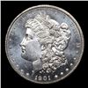 Image 2 : ***Auction Highlight*** 1901-o Morgan Dollar Near TOP POP! $1 Graded ms65 DMPL BY SEGS (fc)
