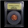 Image 4 : ***Auction Highlight*** 1914-p Lincoln Cent   1c Graded GEM++ Unc RD BY USCG (fc)