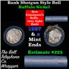 Image 1 : Buffalo Nickel Shotgun Roll in Old Bank Style 'Bell Telephone'  Wrapper 1927 & s Mint Ends