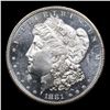 Image 2 : ***Auction Highlight*** 1881-s Morgan Dollar $1 Graded ms65+ DMPL BY SEGS (fc)