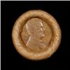 Image 2 : ***Auction Highlight*** Lincoln Wheat cent 1c orig Brandt McDonalds roll, 1909-s end, VDB other end 