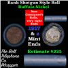 Image 1 : Buffalo Nickel Shotgun Roll in Old Bank Style 'Bell Telephone'  Wrapper 1917 & s Mint Ends
