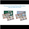 Image 1 : Group of 2 United States Mint Set in Original Government Packaging! From 1993-1994 with 20 Coins Ins
