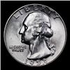 Image 2 : 1953-d Washington Quarter 25c Grades Choice+ Unc