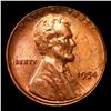 Image 2 : 1954-p Lincoln Cent 1c Grades Gem+ Unc RD