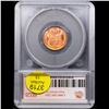 Image 5 : ***Auction Highlight*** 1955-p Lincoln Cent TOP POP! 1c Graded ms67+ rd BY SEGS (fc)