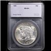 Image 4 : ***Auction Highlight*** 1928-p Peace Dollar $1 Graded ms64+ BY SEGS (fc)