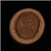Image 2 : Mixed small cents 1c orig shotgun roll, 1919-s Wheat Cent, 1897 Indian Cent other end, Brinks Wrappe