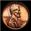 Image 2 : ***Auction Highlight*** 1957-p Lincoln Cent Near TOP POP! 1c Graded ms67 rd BY SEGS (fc)