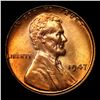 Image 2 : ***Auction Highlight*** 1947-p Lincoln Cent TOP POP! 1c Graded ms67+ rd BY SEGS (fc)
