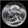 Image 2 : 1950-p Washington Quarter 25c Grades GEM+ Unc