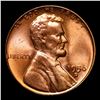 Image 2 : 1956-d Lincoln Cent 1c Grades GEM+ Unc RD