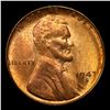 Image 2 : 1947-s Lincoln Cent Near TOP POP! 1c Graded ms67 rd BY SEGS