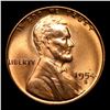 Image 2 : ***Auction Highlight*** 1954-s Lincoln Cent Near TOP POP! 1c Graded ms67+ rd BY SEGS (fc)