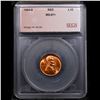 Image 4 : ***Auction Highlight*** 1954-s Lincoln Cent Near TOP POP! 1c Graded ms67+ rd BY SEGS (fc)