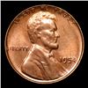 Image 2 : 1954-p Lincoln Cent 1c Grades GEM+ Unc RD