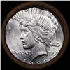 Image 2 : ***Auction Highlight*** Full solid date 1923-p Uncirculated Peace silver dollar roll, 20 coins (fc)