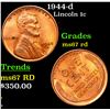 Image 1 : 1944-d Lincoln Cent 1c Grades GEM++ Unc RD