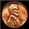 Image 2 : 1958-d Lincoln Cent 1c Grades GEM++ Unc RD