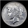 Image 2 : 1927-d Peace Dollar $1 Grades Select Unc