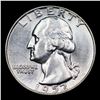 Image 2 : 1952-d Washington Quarter 25c Grades Choice+ Unc