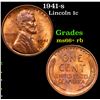 Image 1 : 1941-s Lincoln Cent 1c Grades GEM++ RB