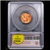 Image 5 : ***Auction Highlight*** 1957-p Lincoln Cent Near TOP POP! 1c Graded ms66+ rd BY SEGS (fc)
