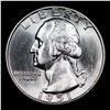 Image 2 : 1951-d Washington Quarter 25c Grades GEM Unc