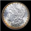 Image 2 : 1886-p Morgan Dollar Rainbow Toned $1 Grades Choice Unc