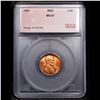 Image 4 : ***Auction Highlight*** 1951-p Lincoln Cent Near TOP POP! 1c Graded ms67 rd BY SEGS (fc)