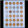 Image 4 : Near Complete Lincoln 1c Whitiman Album, 1909-1940, 59 coins in Total