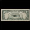 Image 3 : **Star Note** 1974 $5 Green Seal Federal Reserve Note (Philadelphia, PA) Grades vf+