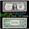 Image 1 : 1935D $1 Blue Seal Silver Certificate Grades vf++